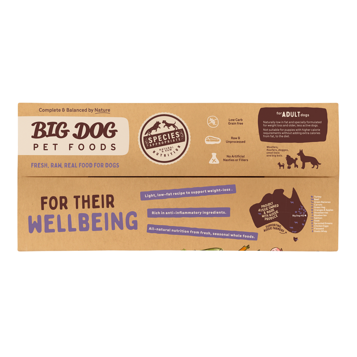 Big Dog Barf Wellbeing 3kg