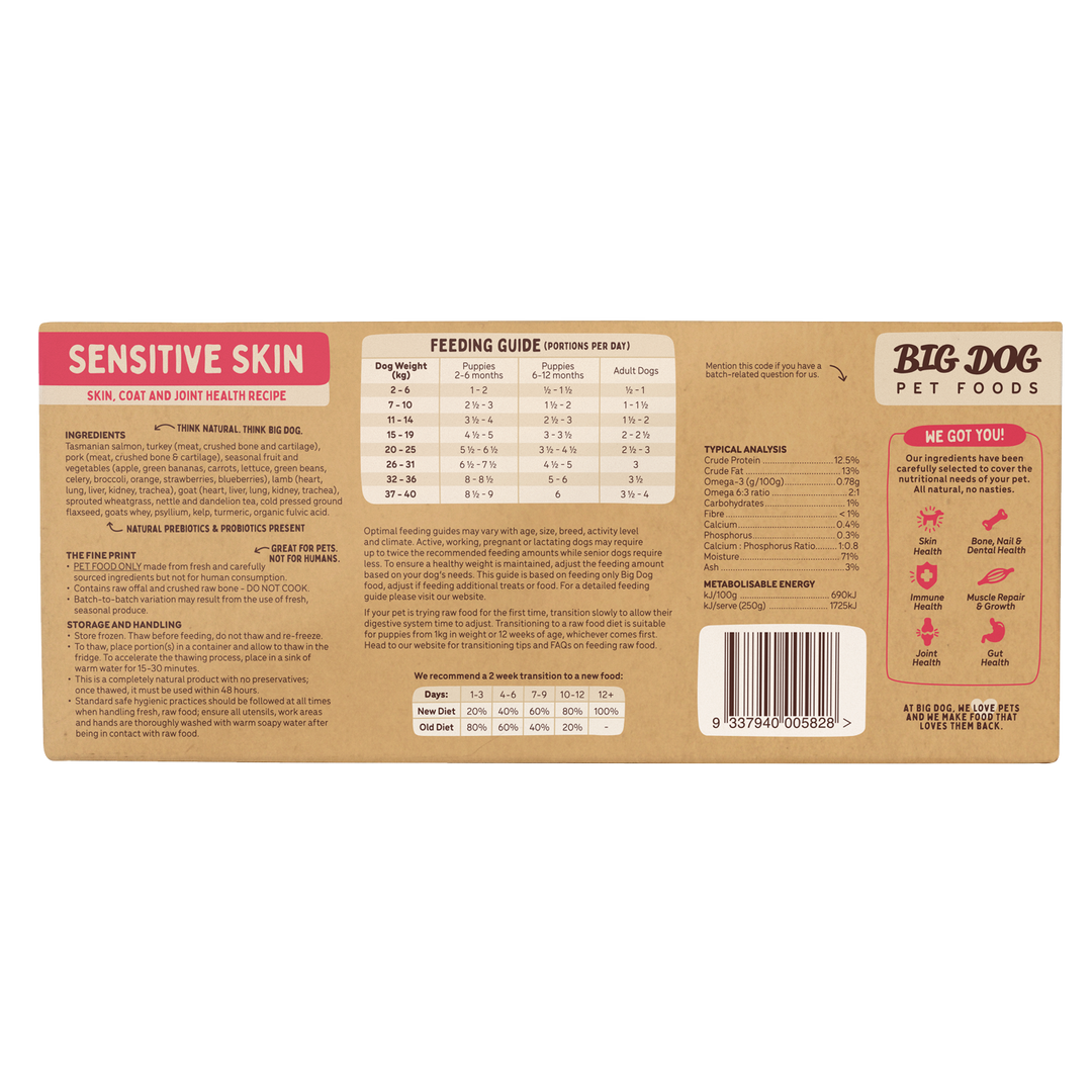 Big Dog Barf Sensitive Skin 3kg