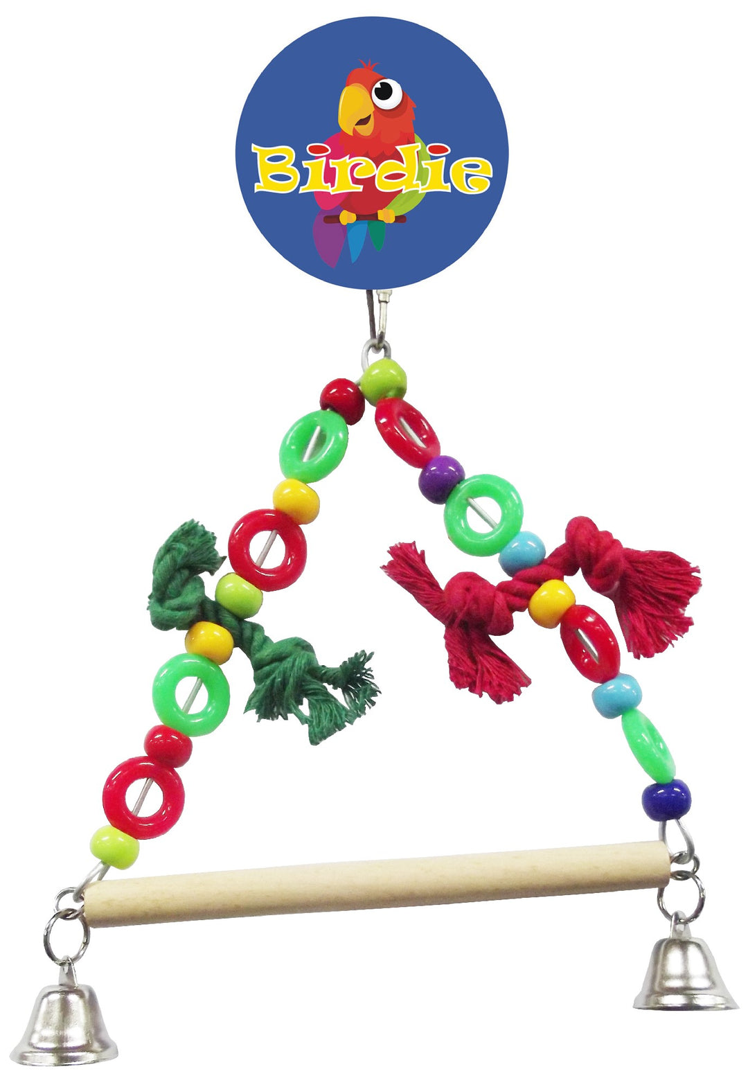 Birdie Small Beaded Swing With Bell