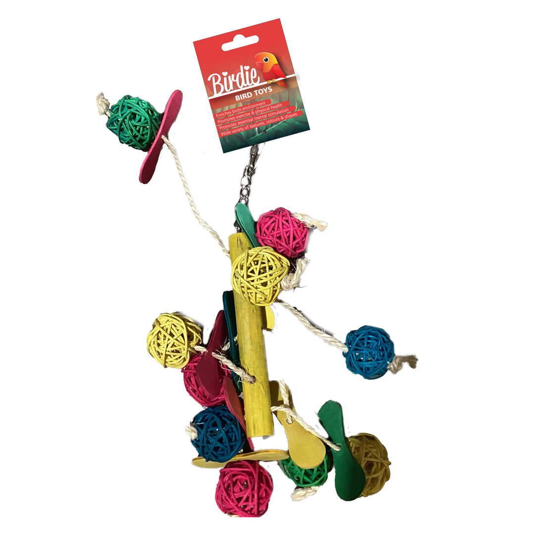 Birdie Hanging Block Swing Toy