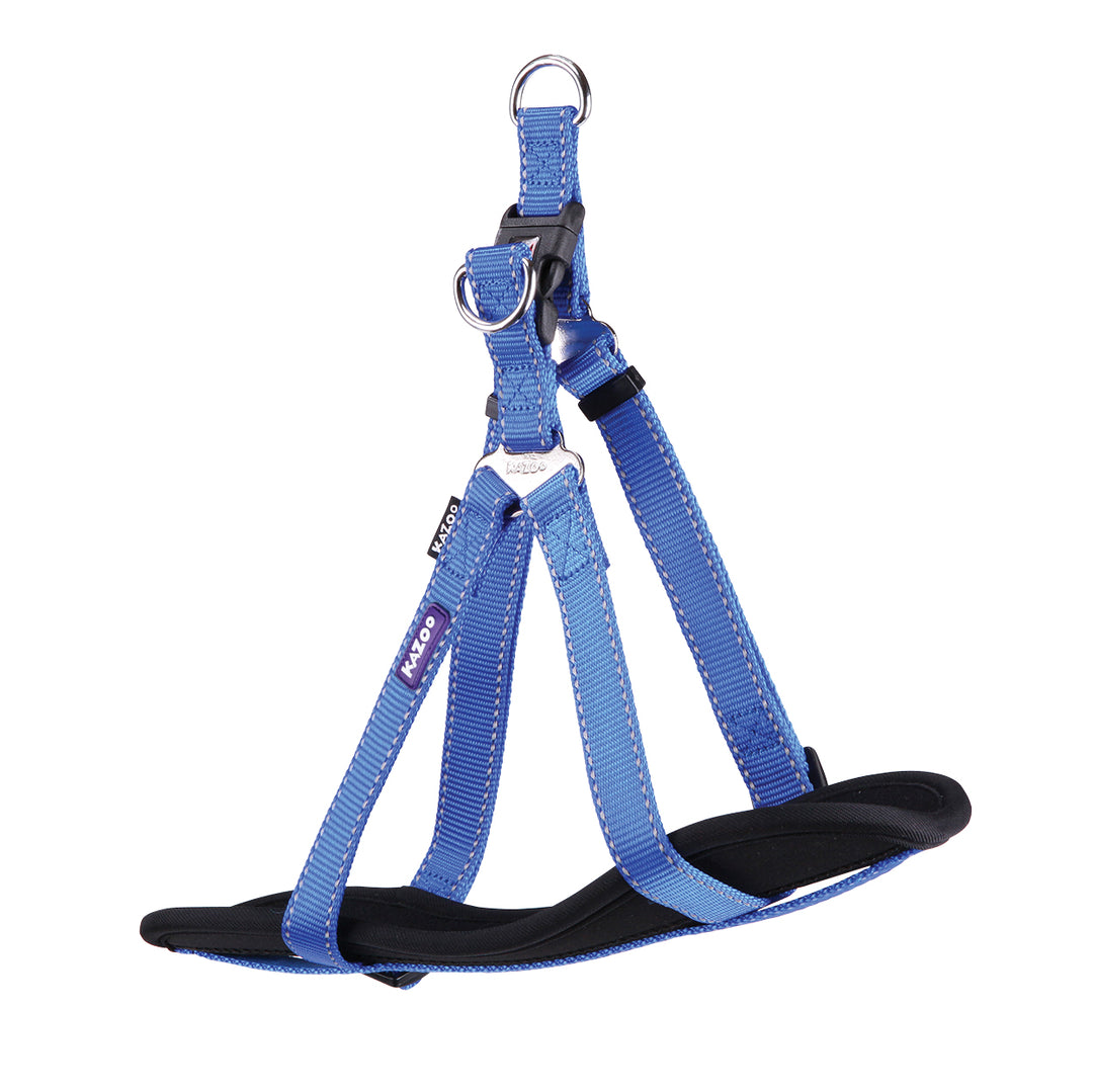 Kazoo Harness Nylon Classic Medium Blue