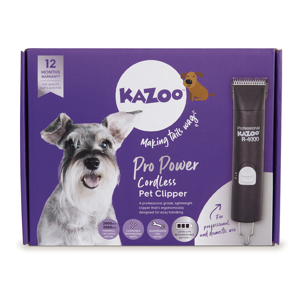 Kazoo Dog Groomer R-4000 Rechargeable