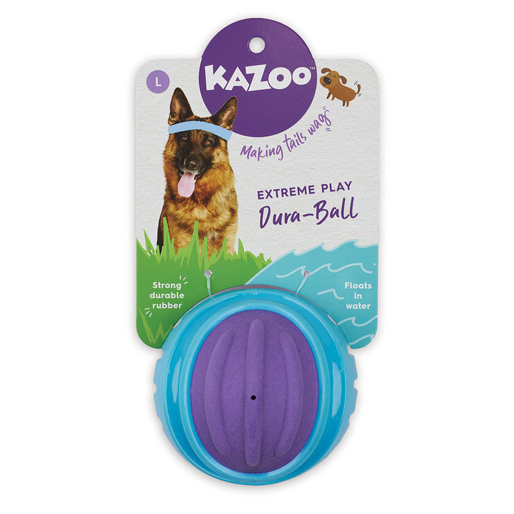 Kazoo Dog Toy Extreme Play Duraball Large