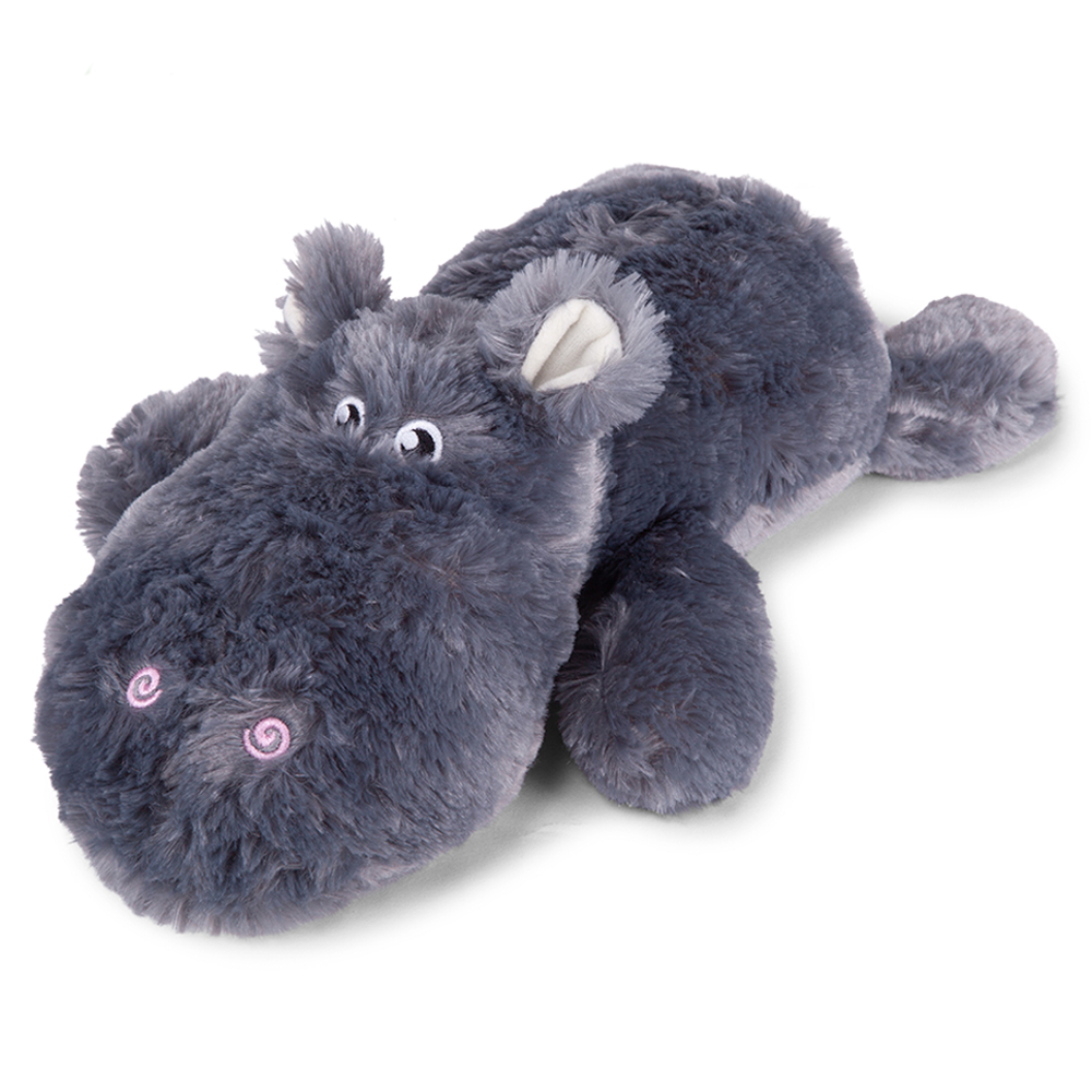 Kazoo Dog Toy Furries Lazy Hippo Large