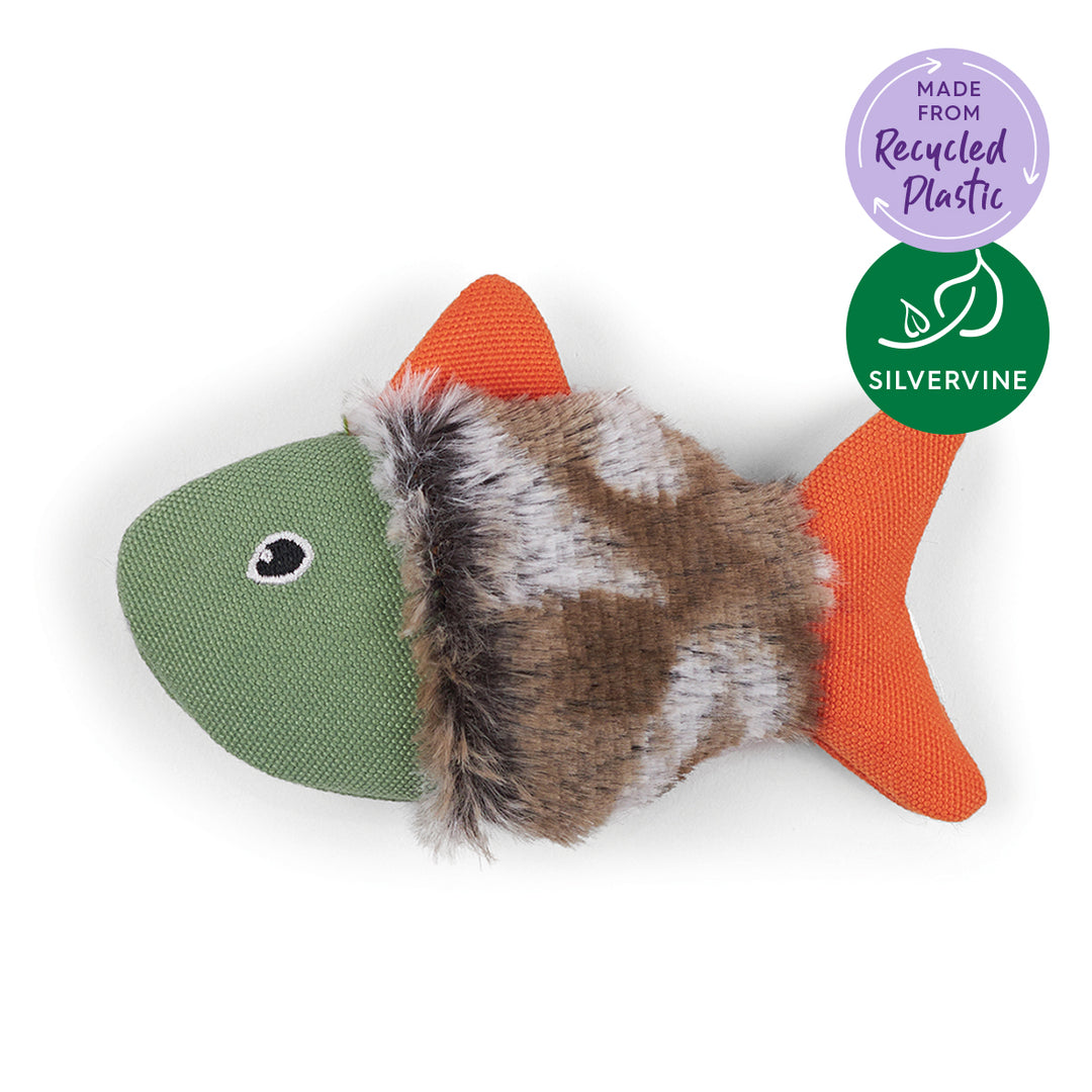 Kazoo Cat Toy Squishy Fish