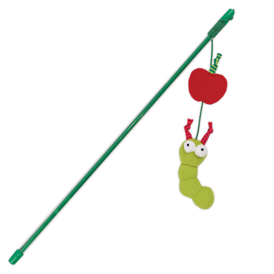 Kazoo Cat Toy Play Wand Munchy Caterpillar