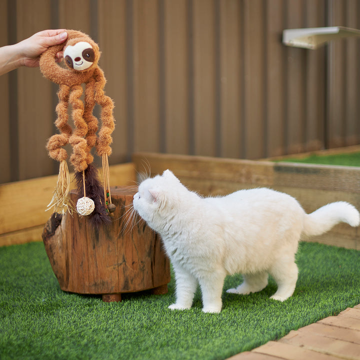 Kazoo Cat Toy Long Legged Sloth