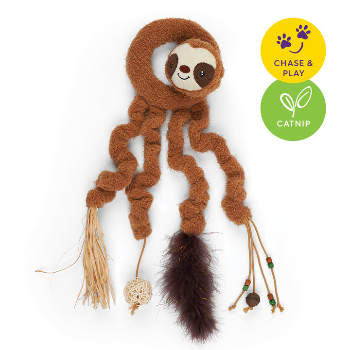 Kazoo Cat Toy Long Legged Sloth