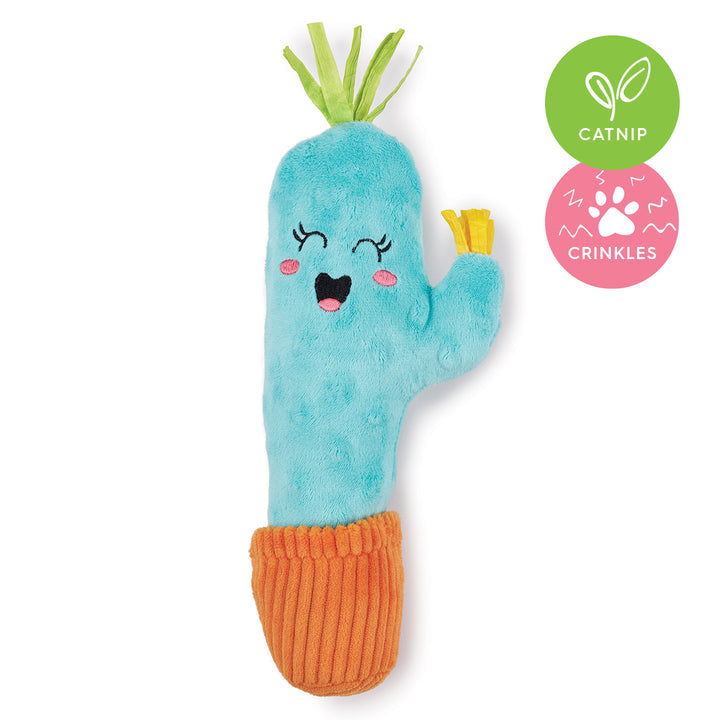 Kazoo Cat Toy Cute Cactus Kicker