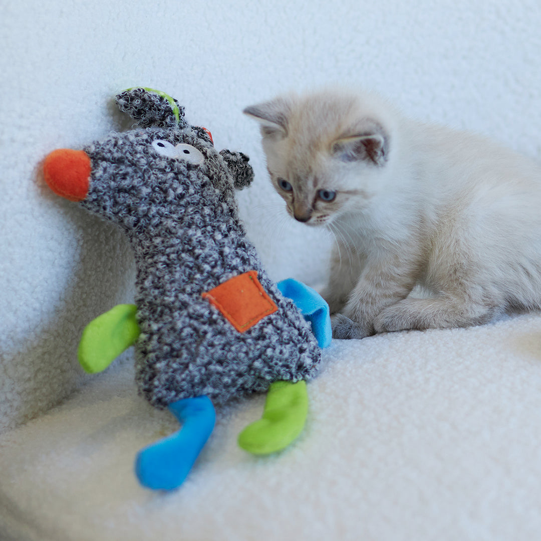 Kazoo Cat Toy Crinkle Mousewcatnip