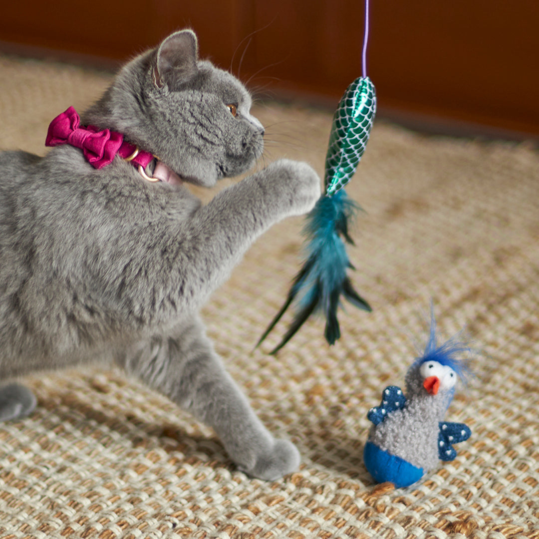 Kazoo Cat Toy Wobble Duck