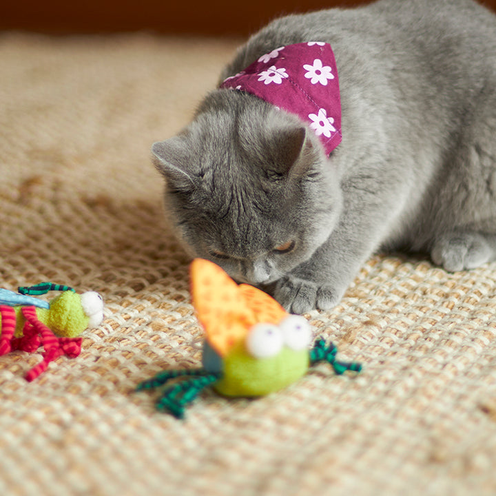 Kazoo Cat Toy Buzzing Bug Vibrates
