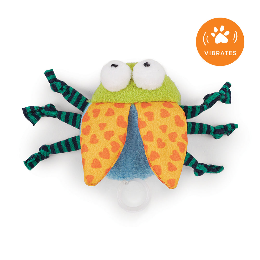 Kazoo Cat Toy Buzzing Bug Vibrates