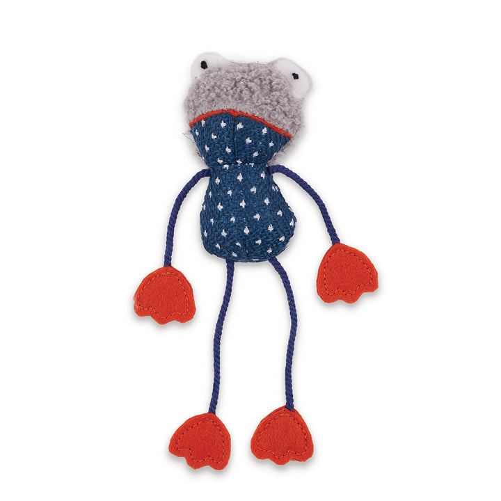 Kazoo Cat Toy Floppy Frog