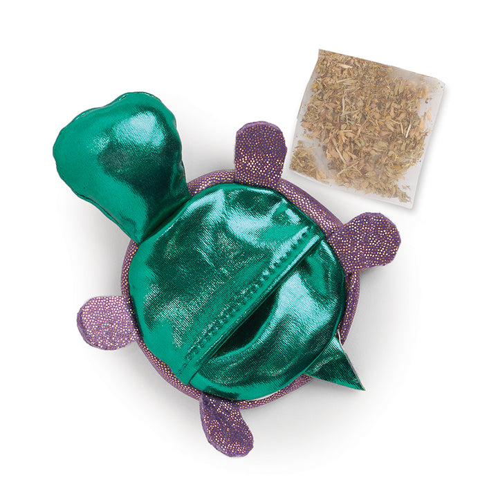 Kazoo Cat Toy Sea Turtlewreplaceable Catnip