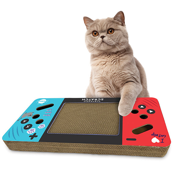 Kazoo Furtendo Switch-cardboard Cat Scratcher
