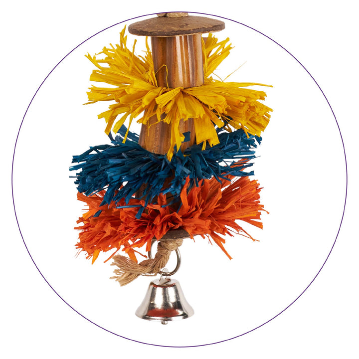 Kazoo Bird Toy Fuzzy Fun Small