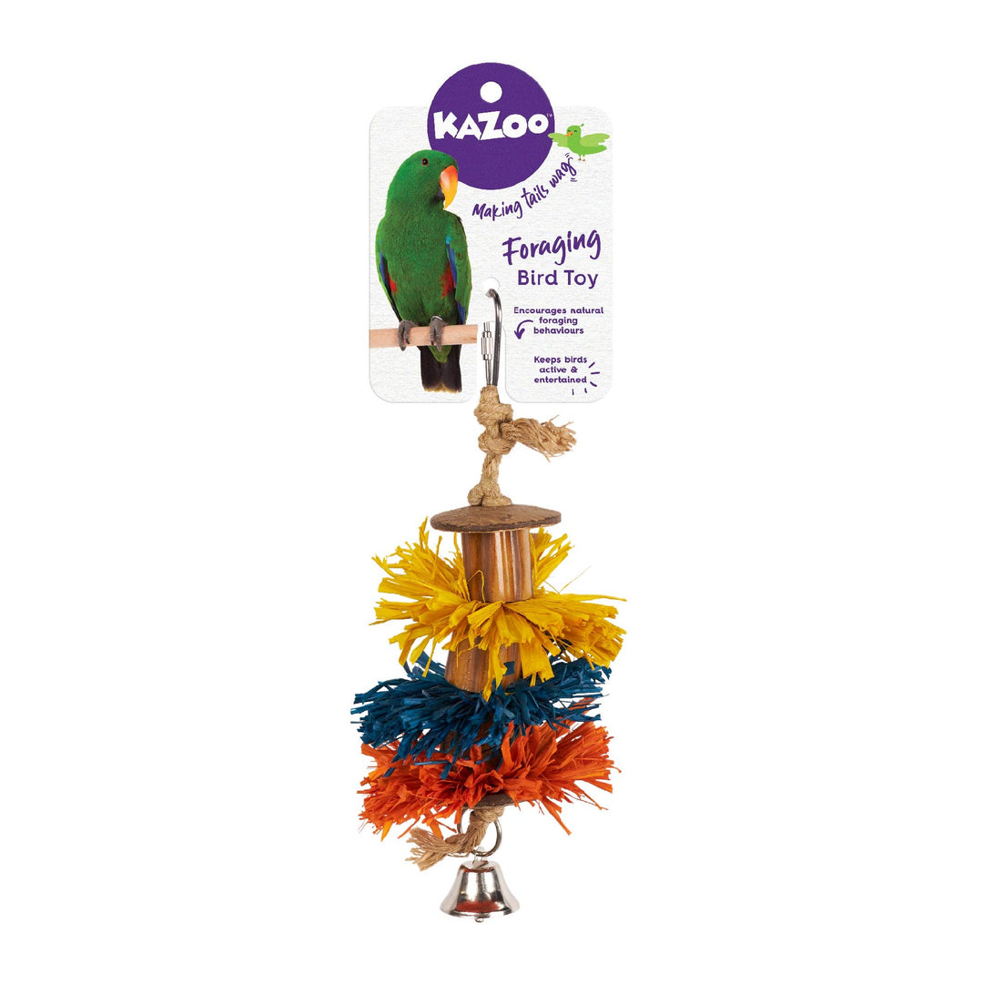 Kazoo Bird Toy Fuzzy Fun Small