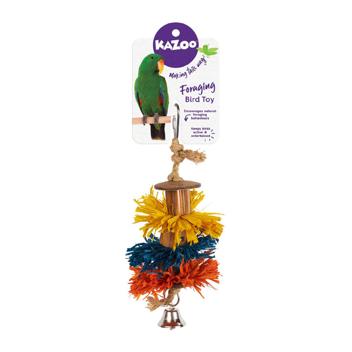 Kazoo Bird Toy Fuzzy Fun Small