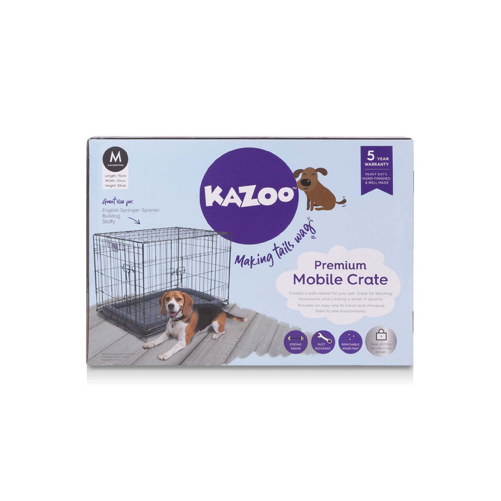 Kazoo The Mobile Home Medium Wire Crate