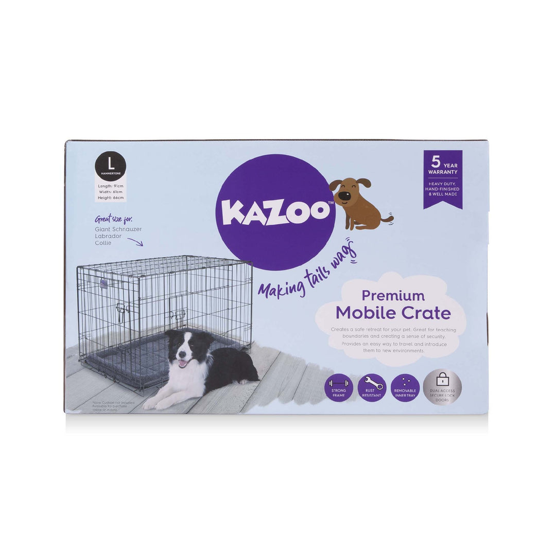 Kazoo The Mobile Home Large Wire Crate