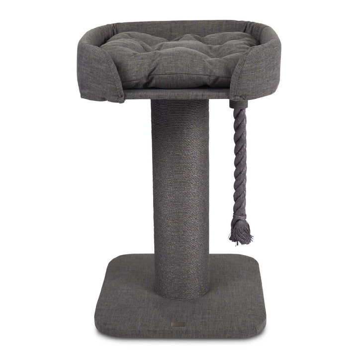 Kazoo Cat Scratch Pole High Bed W/rope Sofa Charcoal