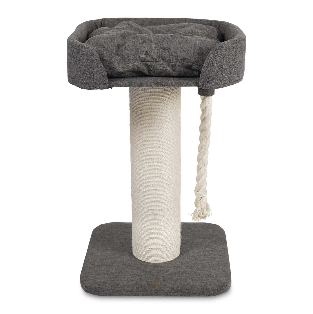 Kazoo Cat Scratch Pole High Bed W/rope Sofa Cream