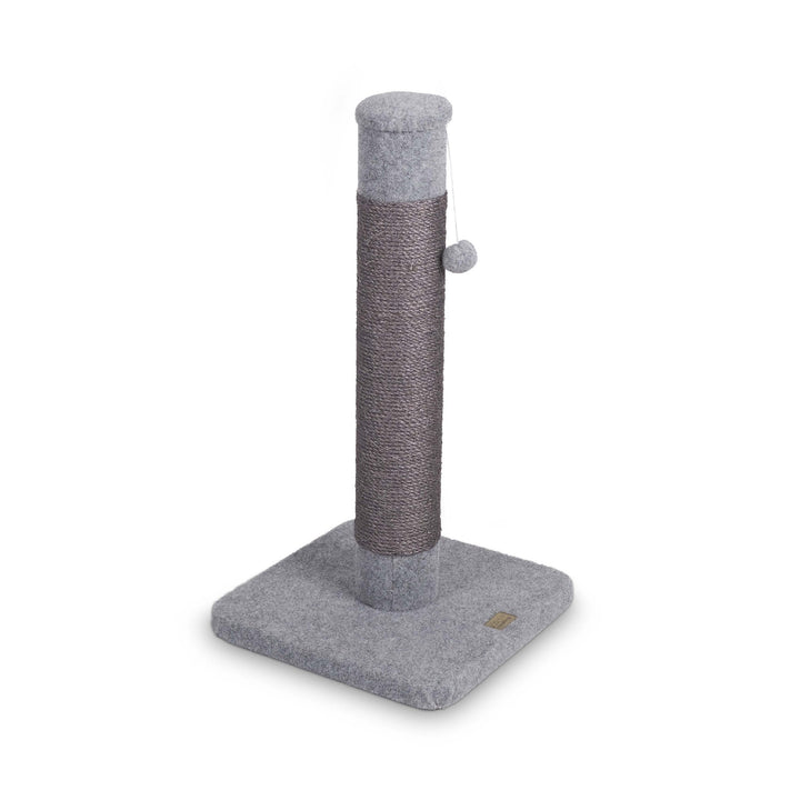 Kazoo Cat Scratch Pole Medium Carpet Ash 