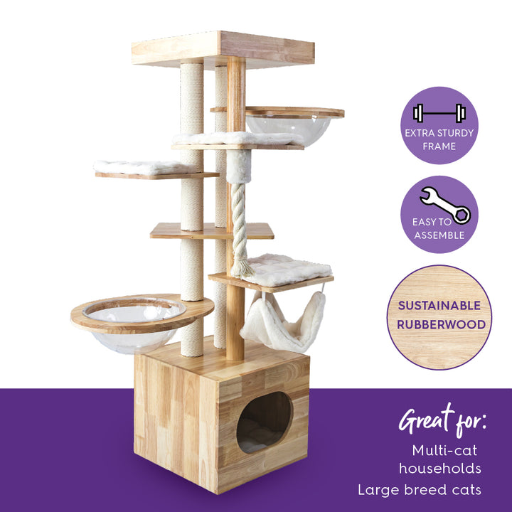 Kazoo Cat Scratch Pole Scandi Cat Scratch Tree 15602