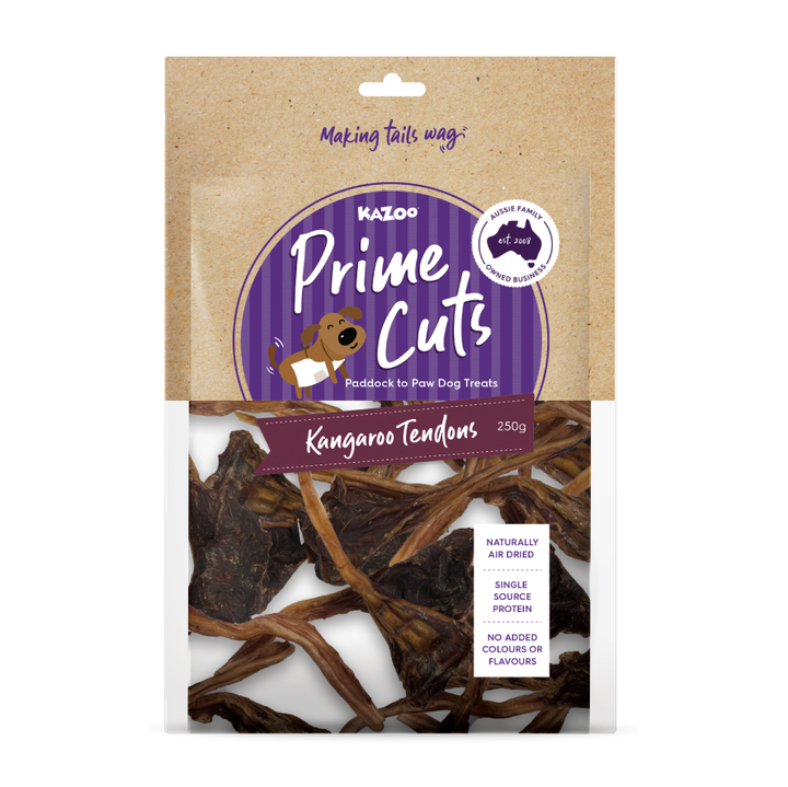 Kazoo Prime Cuts Kangaroo Tendons 250g