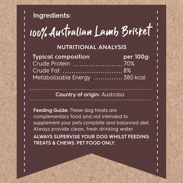 Kazoo Prime Cuts Lamb Brisket Crumble 500g