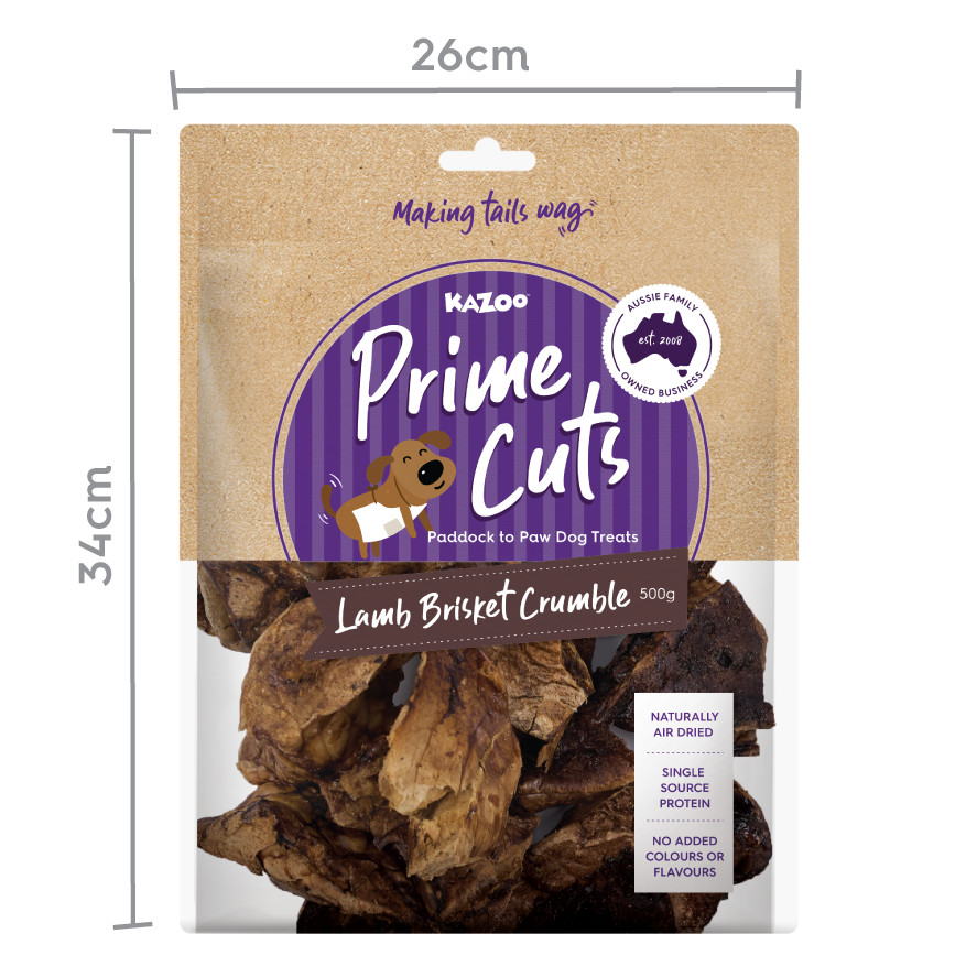 Kazoo Prime Cuts Lamb Brisket Crumble 500g