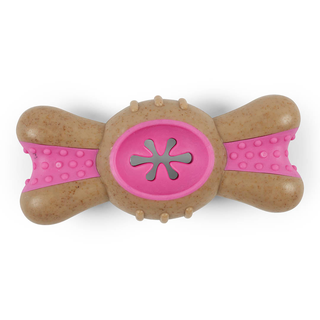 Kazoo Dog Tough N Tasty Chew Bow - Bacon