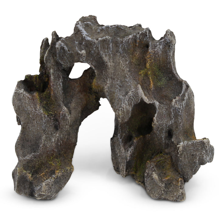 Kazoo Ornament Driftwood Arch - Dark Grey - Small