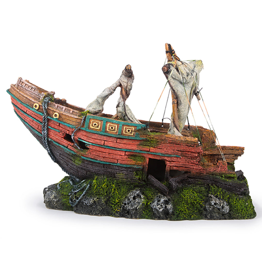 Kazoo Ornament Galleon Bow W/sails - Giant