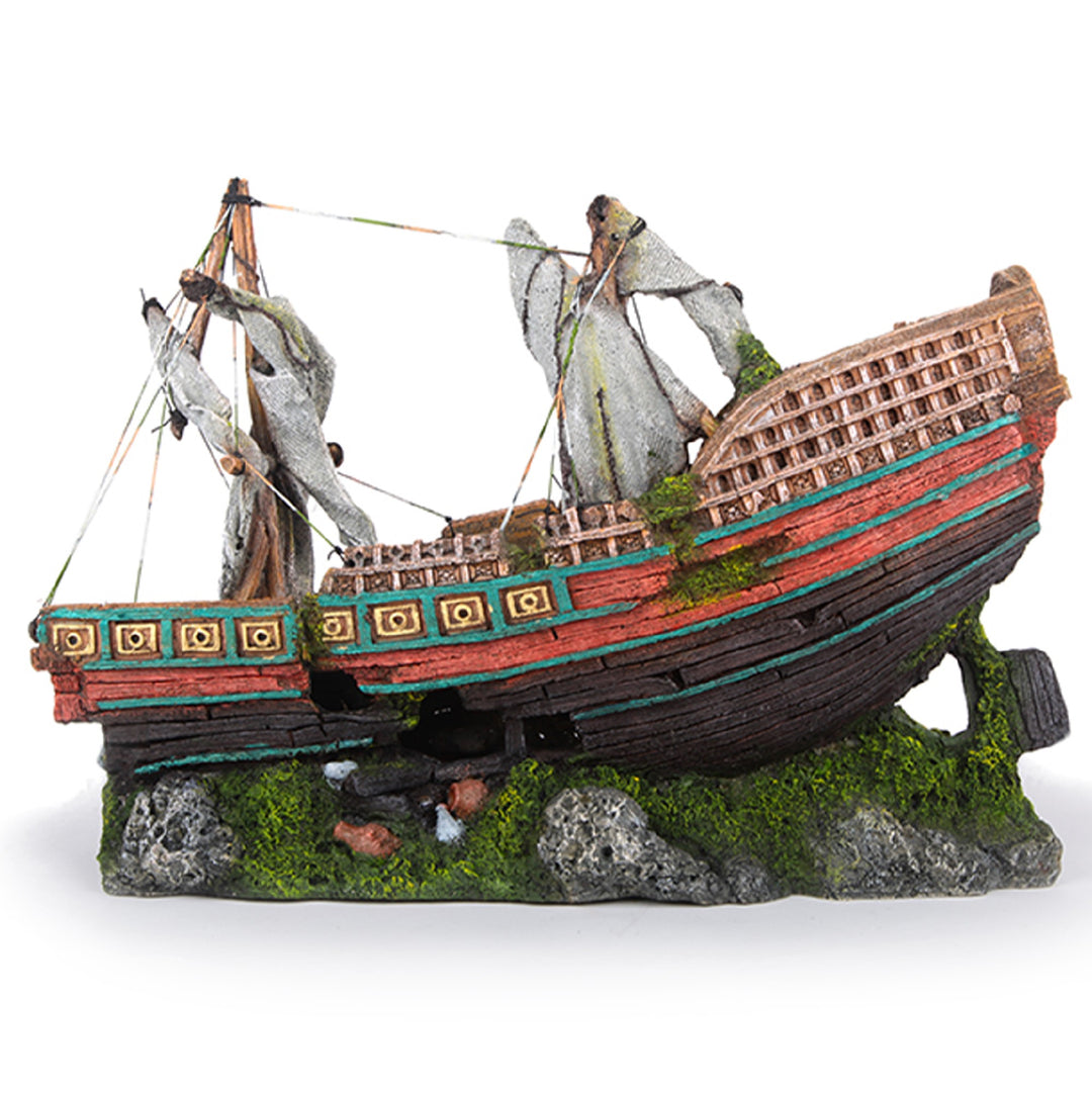 Kazoo Ornament Galleon Stern W/sails - Giant