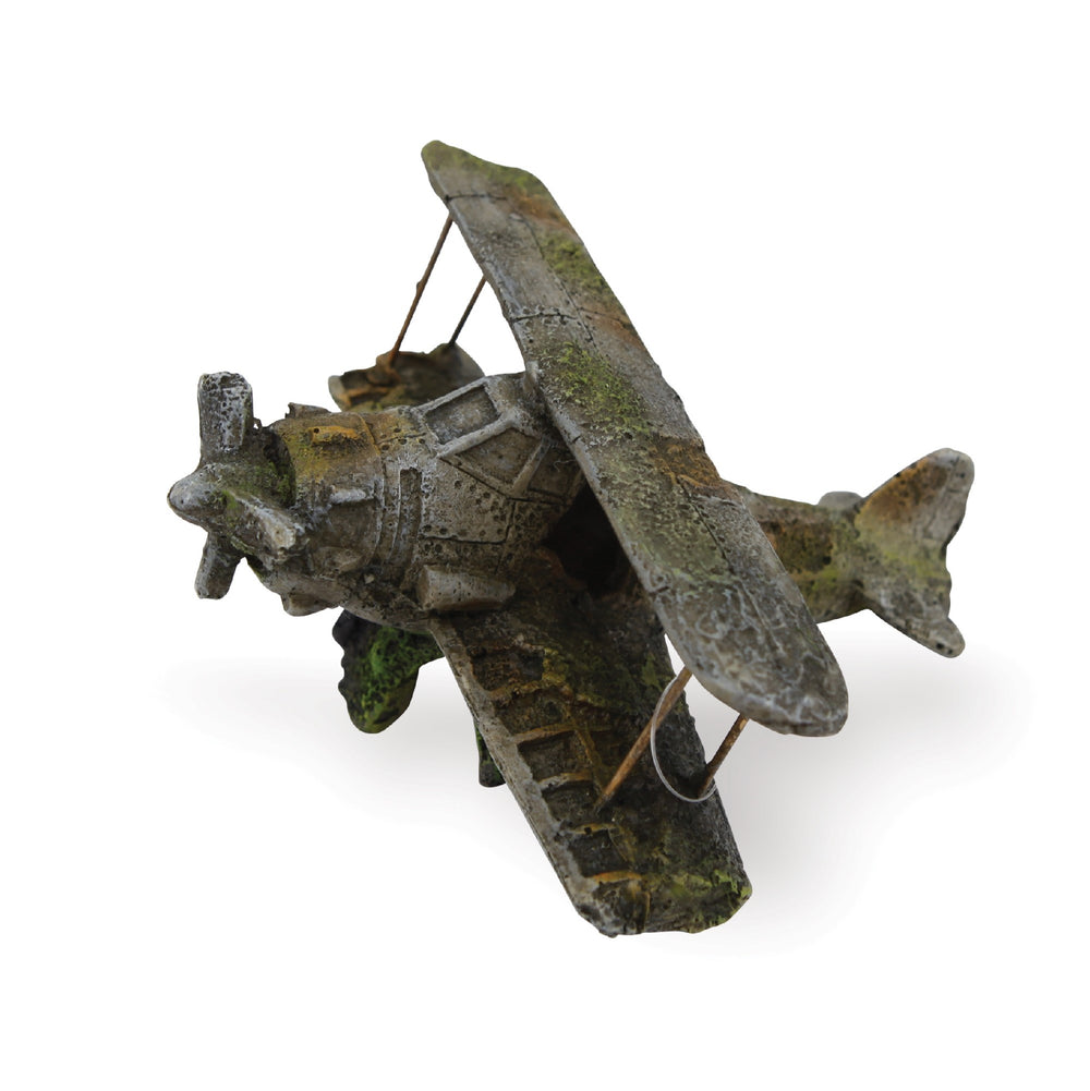 Kazoo Ornament Crashed Biplane - Small