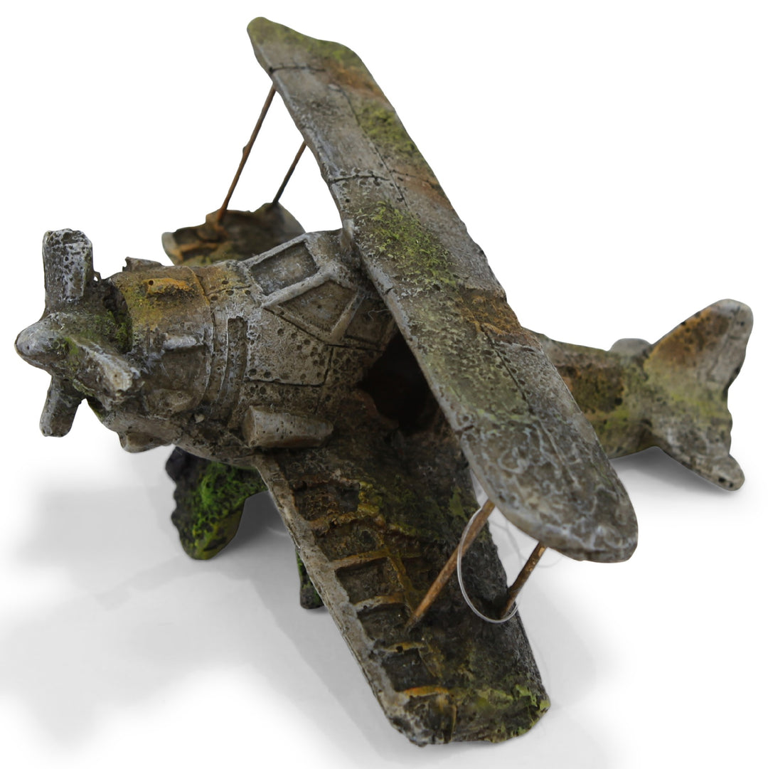 Kazoo Ornament Crashed Biplane - Small