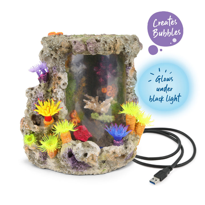 Kazoo Ornamentled Coral Centrepiece W/plants & Air Medium