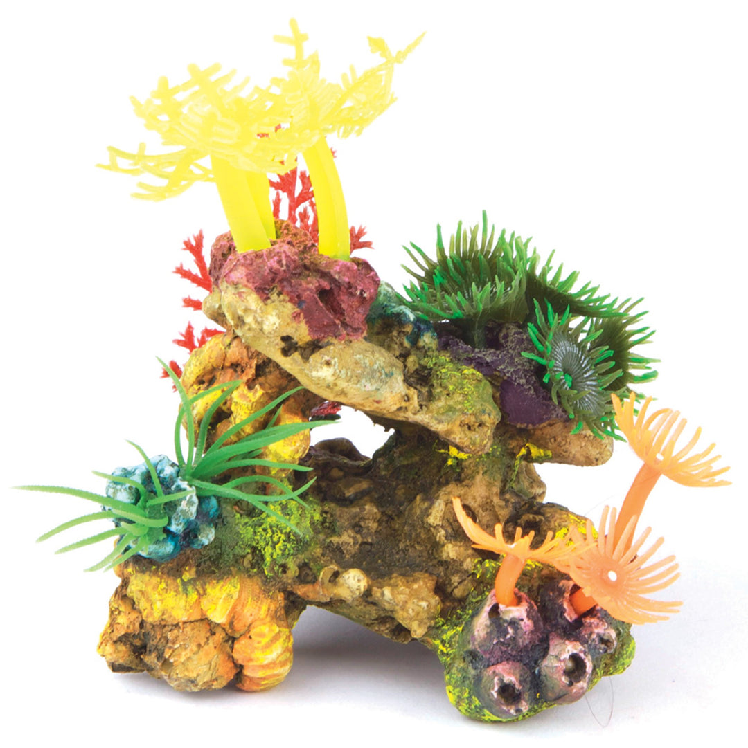 Kazoo Ornament Soft Coral W/plants Mini 85mm