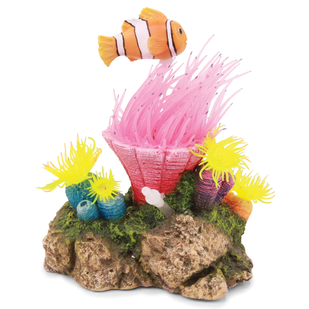 Kazoo Ornament Soft Coral W/floating Fish & Air - Medium