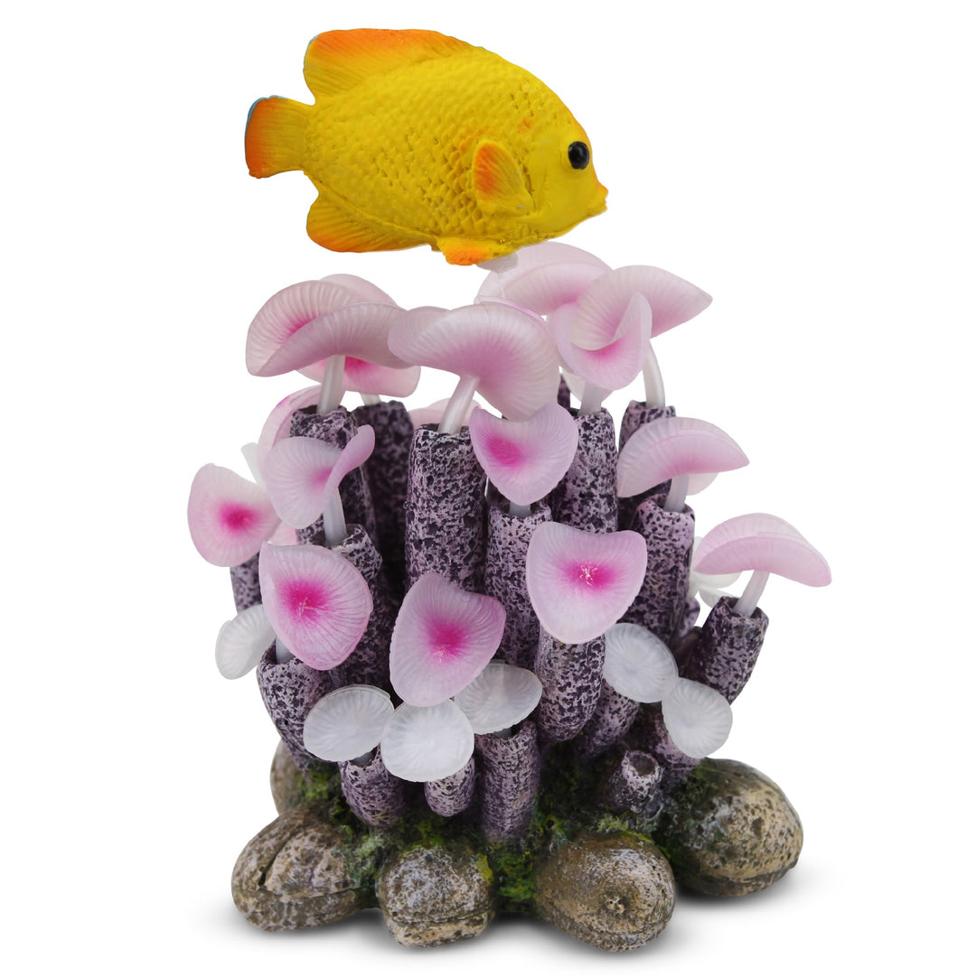 Kazoo Ornament Soft Coral W/ Floating Fish And Air - Medium