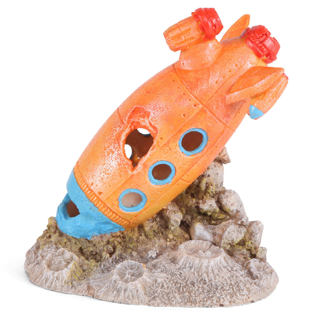 Kazoo Ornament Cartoon Space Shuttle Small