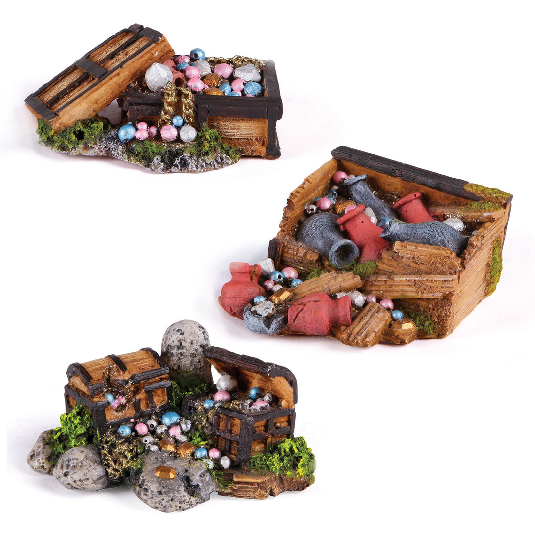 Kazoo Ornament Treasure Chest Assorted - Mini