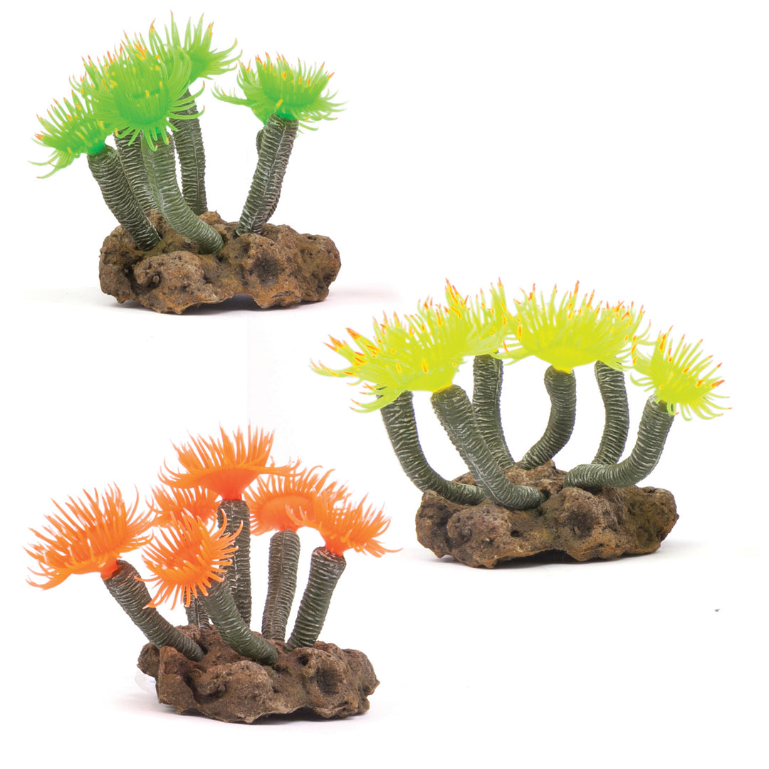 Kazoo Ornament Soft Tree Coral - Medium - Orang/yel/grn