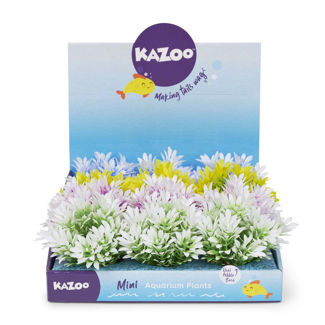 Kazoo Aquarium Plants Coloured Tip Leaf Assor