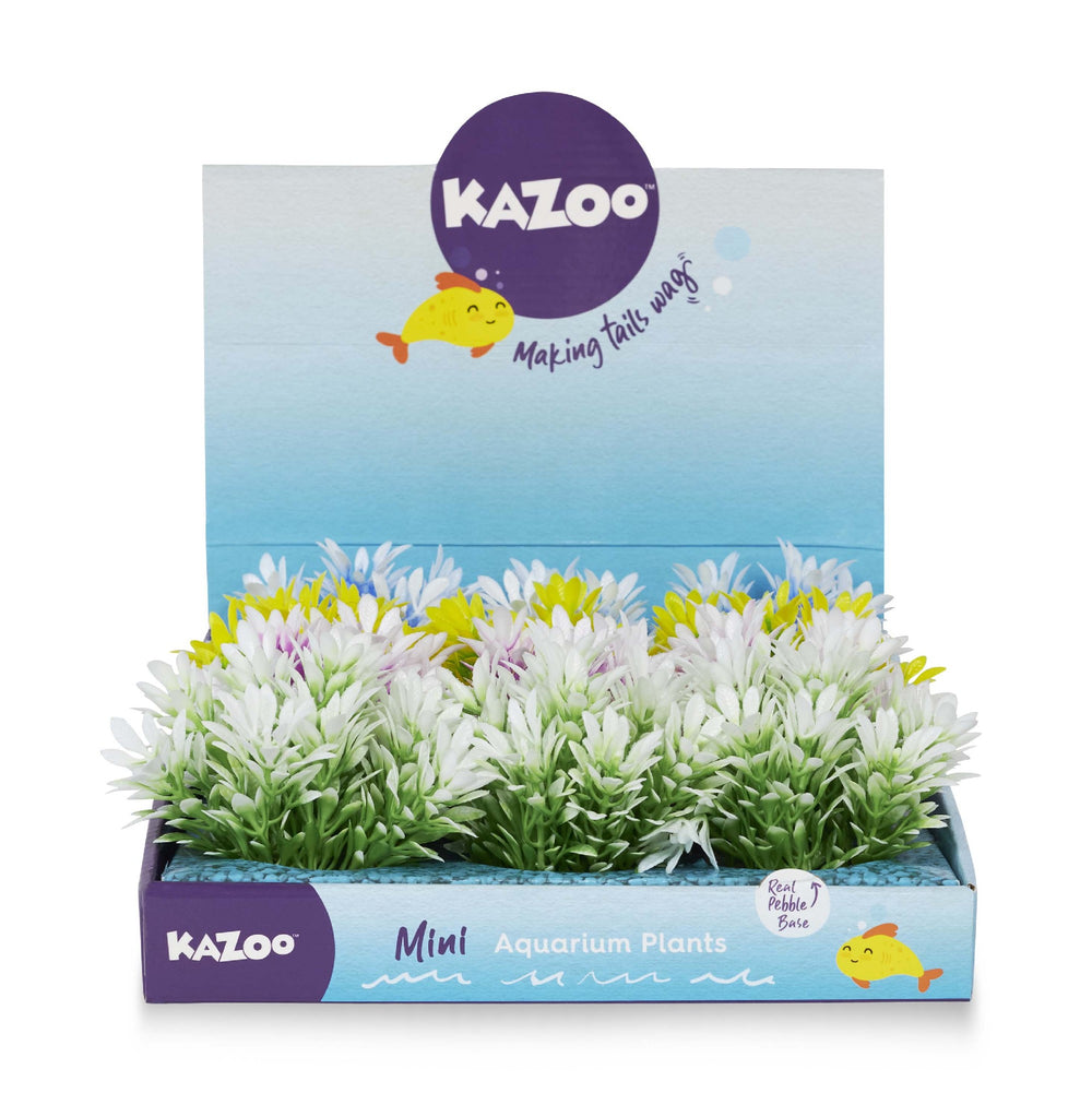 Kazoo Aquarium Plants Coloured Tip Leaf Assor