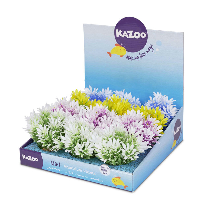 Kazoo Aquarium Plants Coloured Tip Leaf Assor