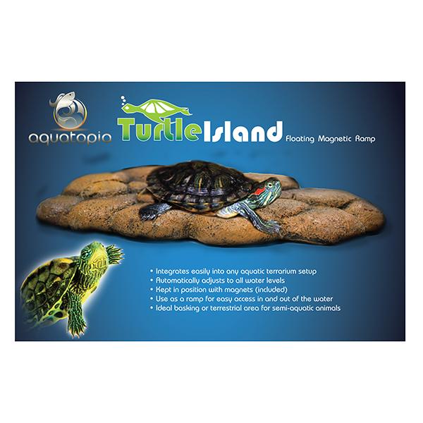 Aquatopia Turtle Island Floating Magnet Ramp