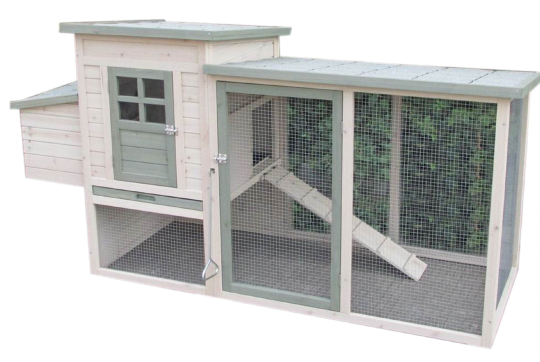 Bon Rural Chicken Coop Cabin White